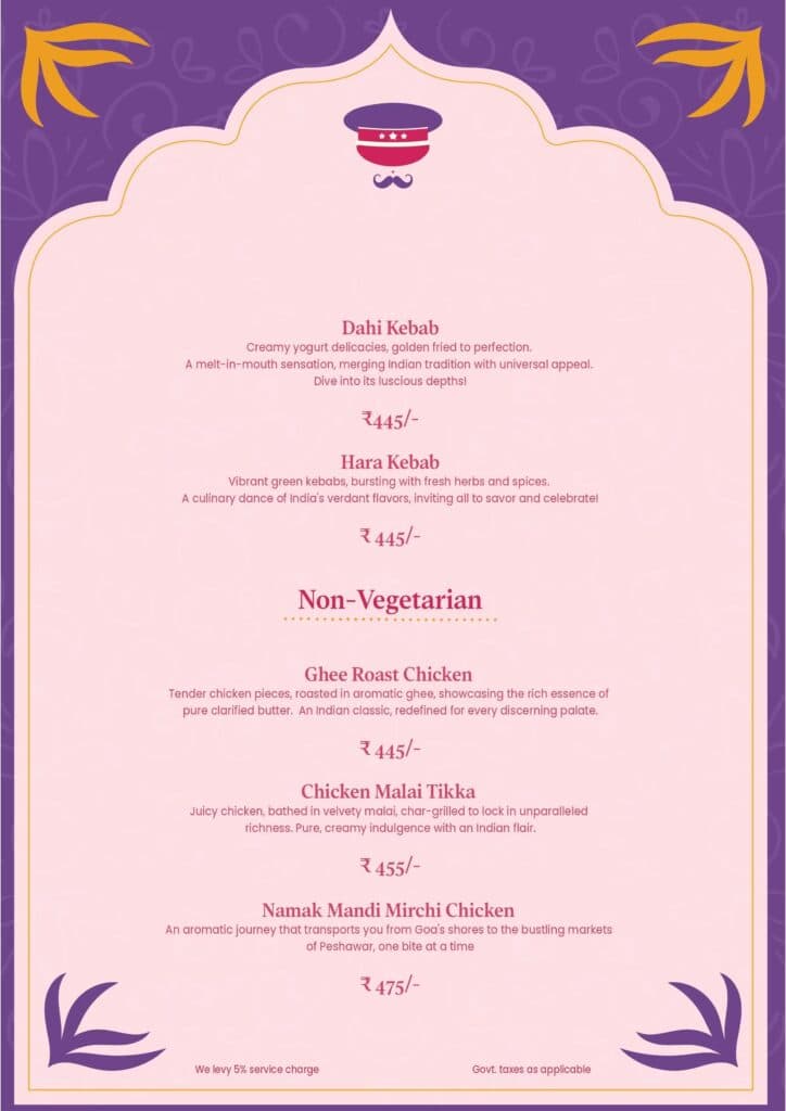 Food Menu 2