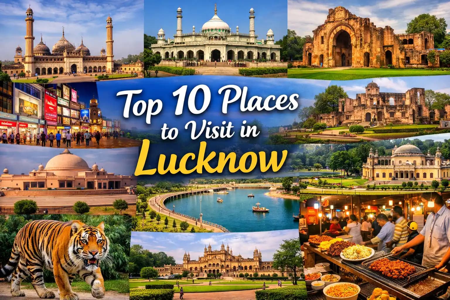Discover the Heart of Awadh: Top 10 Must-Visit Places in Lucknow